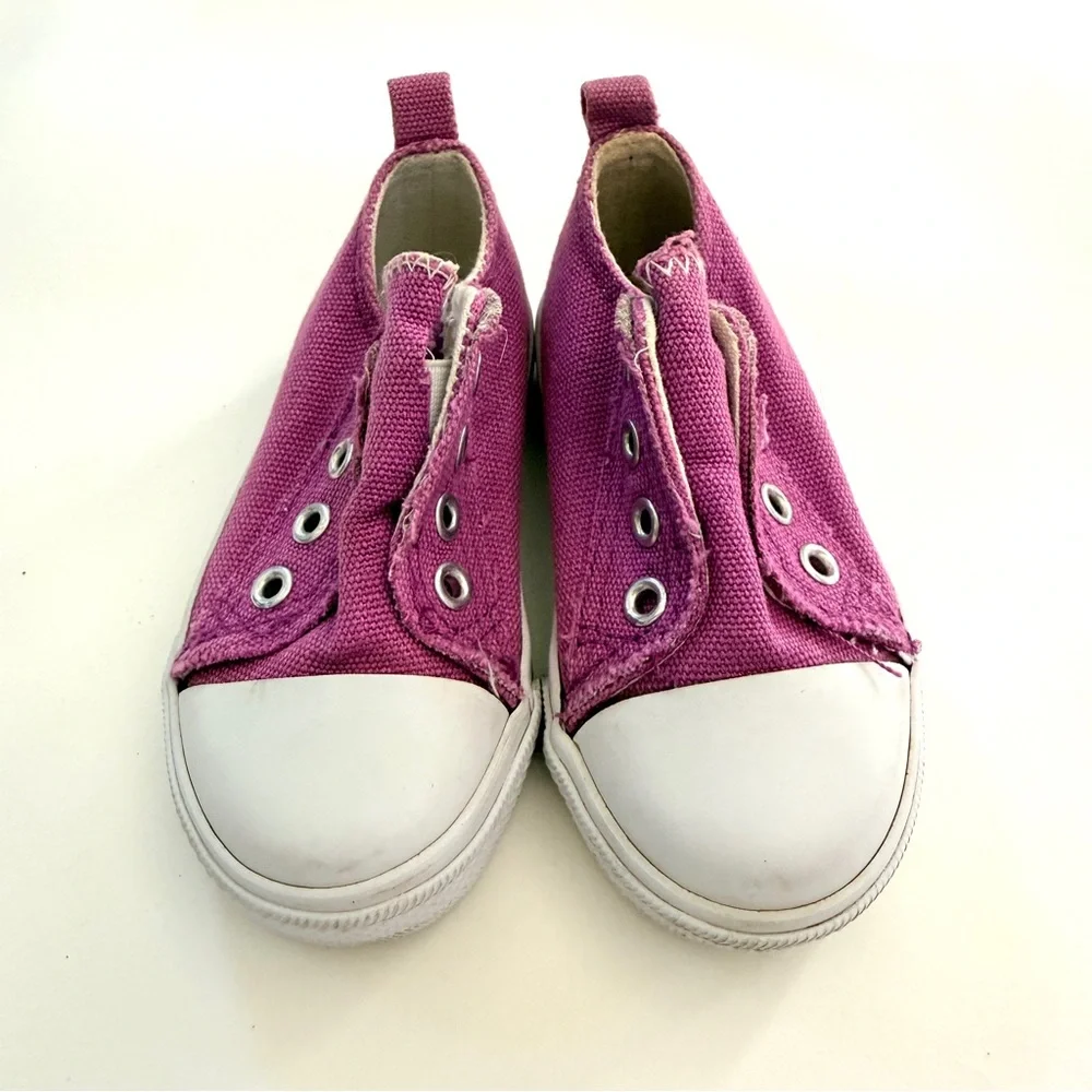 Koala Kids Toddler Girls Violet Slip-On Sneakers Size 5 | Vintage Toys R Us